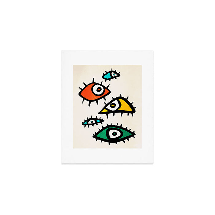 The Eyes Art Print Gallery Image 1