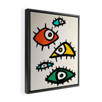 The Eyes Framed Canvas Print Gallery Image 2