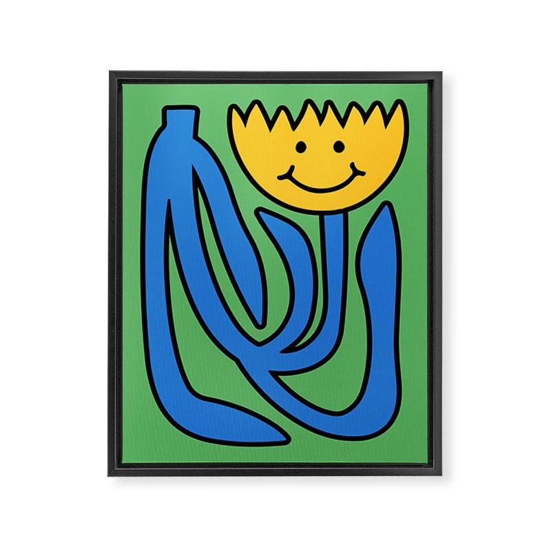 THE FLOWER OF JOY 02 Framed Canvas Print Gallery Image 6