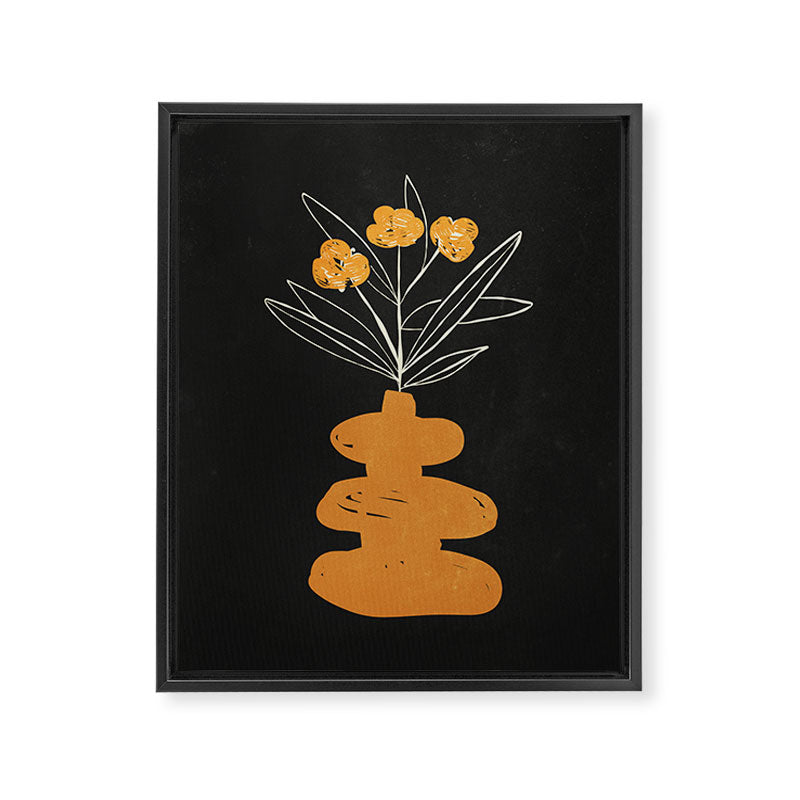 The Golden Vase 01 Framed Canvas Print Gallery Image 6
