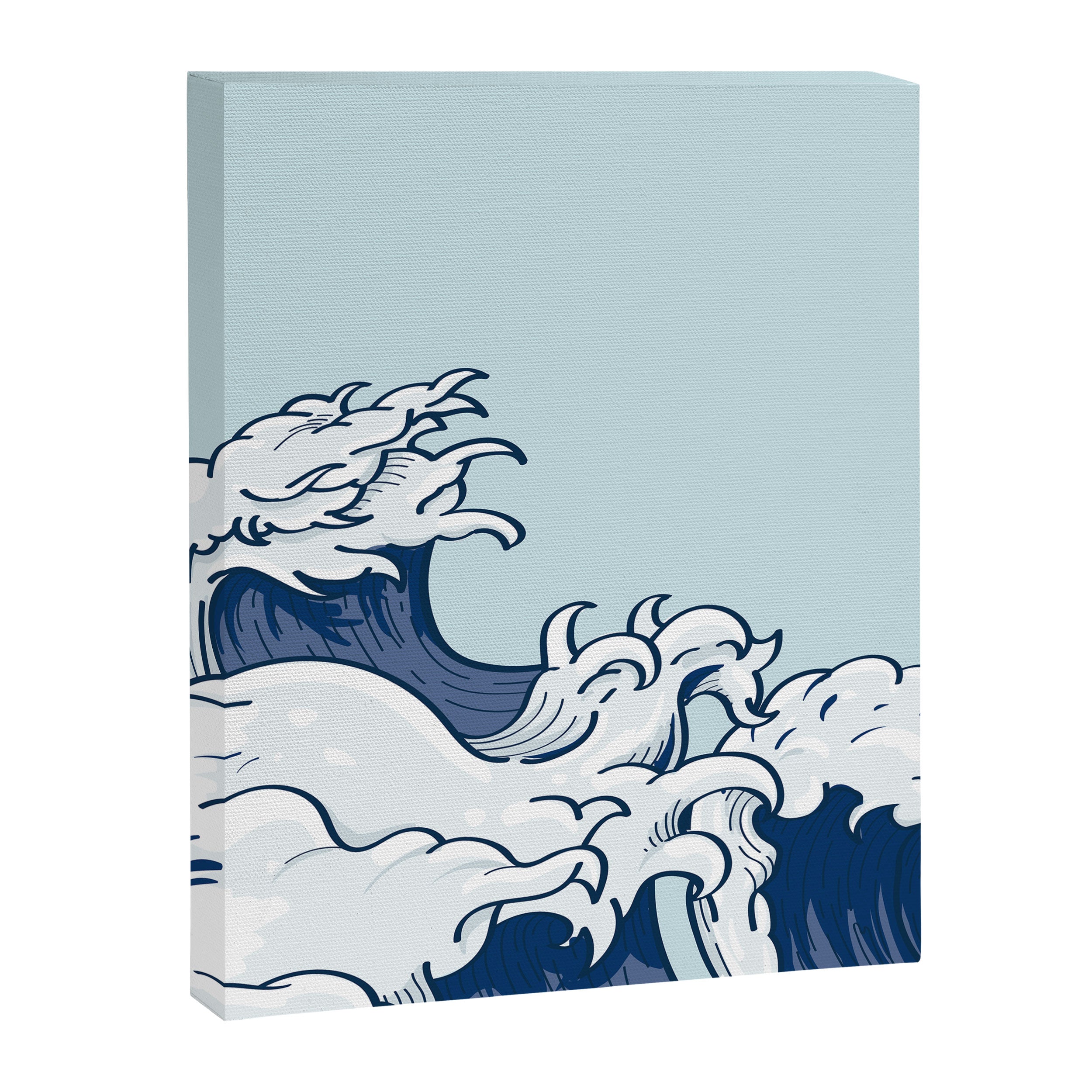 The Great Kanagawa Japanese Wave Canvas Print Gallery Image 8