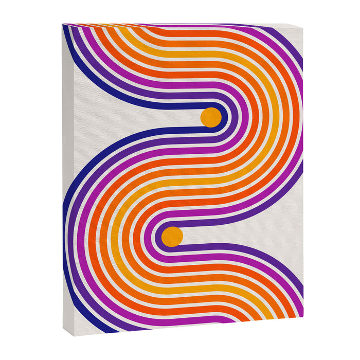 The Groove: Retro 80s Edition Canvas Print Gallery Image 1