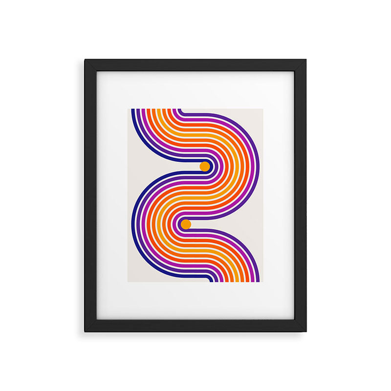 The Groove: Retro 80s Edition Framed Art Print Gallery Image 4