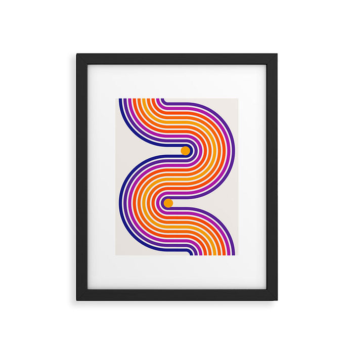The Groove: Retro 80s Edition Framed Art Print Gallery Image 1