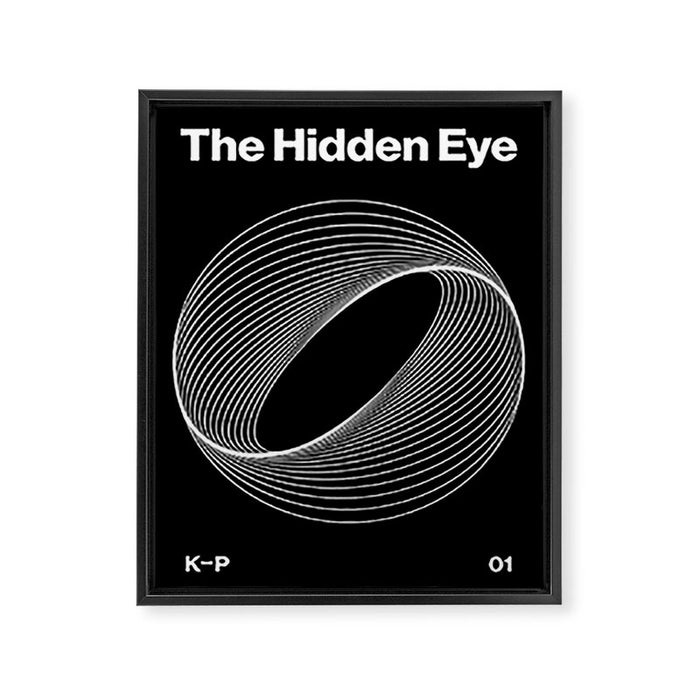 The Hidden Eye Framed Canvas Print Gallery Image 1