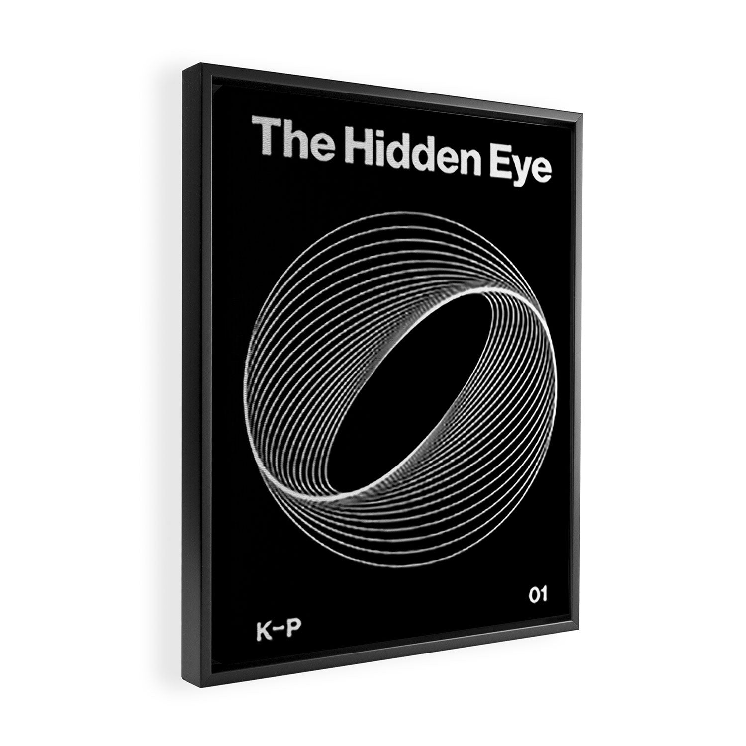 The Hidden Eye Framed Canvas Print Gallery Image 2