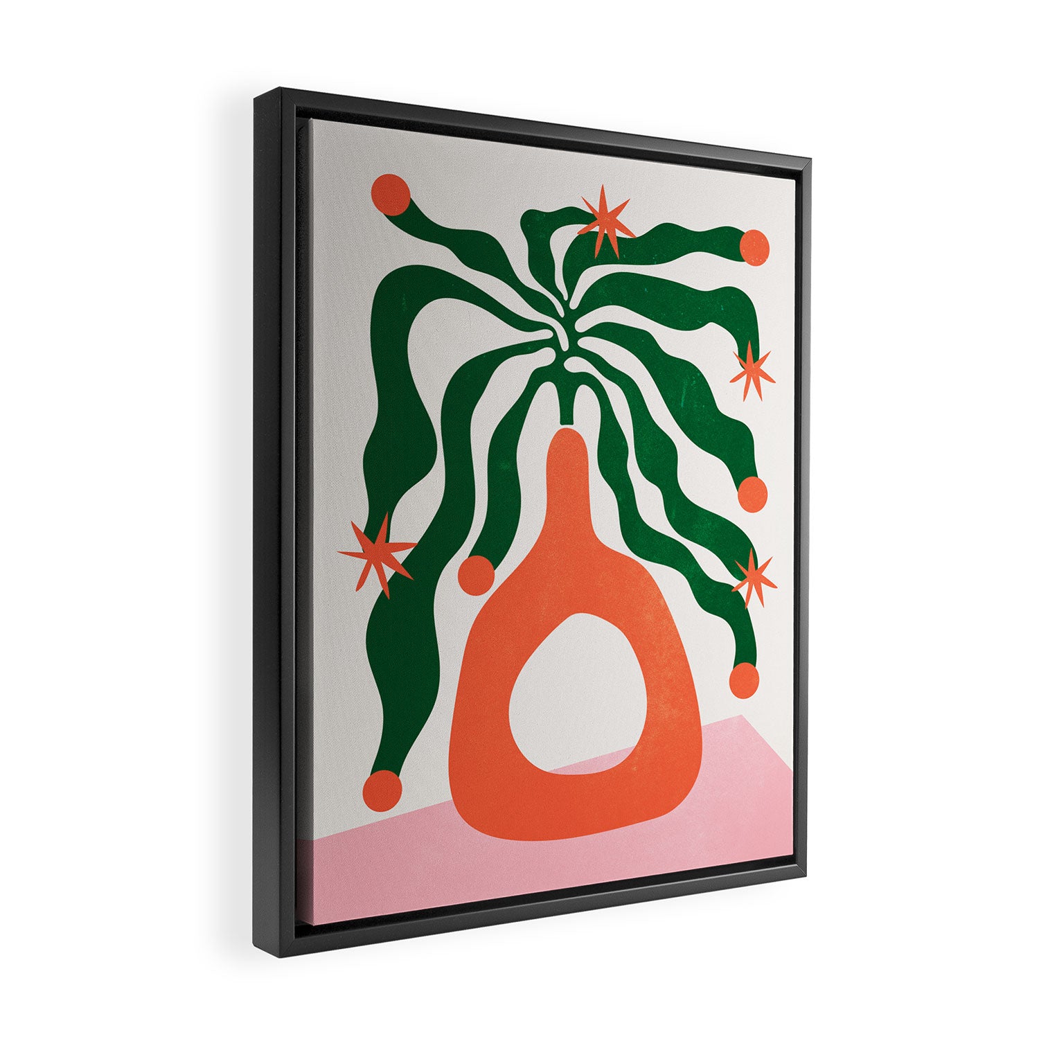 The Mystic Vase Framed Canvas Print Gallery Image 2