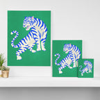 The Roar: White Tiger Edition Canvas Print Gallery Image 3