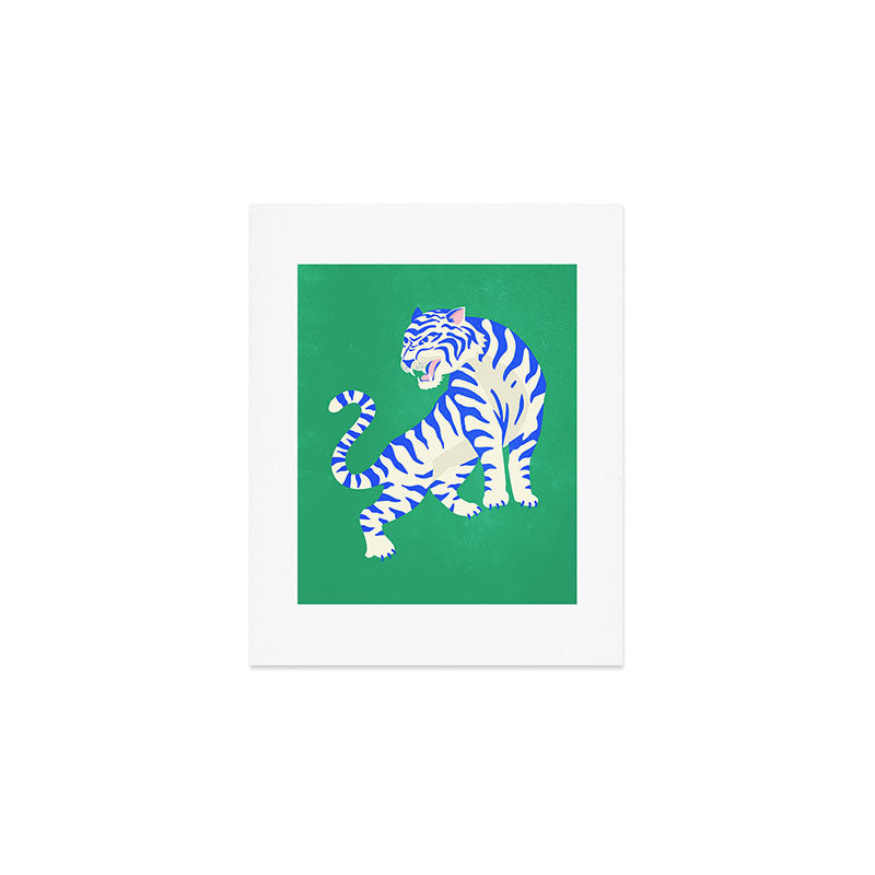 The Roar: White Tiger Edition Art Print Gallery Image 1