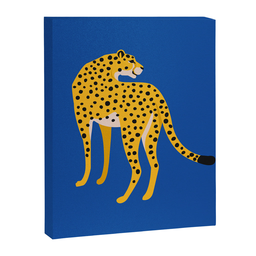 The Stare 2: Golden Cheetah Edition Canvas Print Gallery Image 6