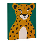 The Stare: Marigold Cheetah Canvas Print Gallery Image 8