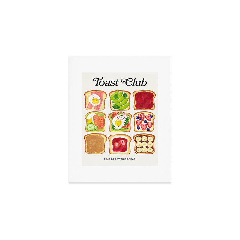 The Toast Club: Brunch Art Art Print Gallery Image 1