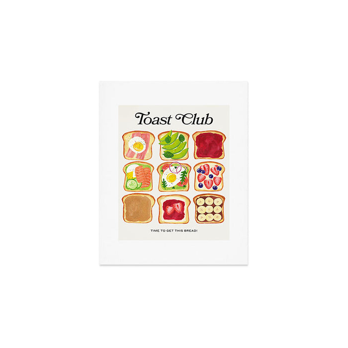 The Toast Club: Brunch Art Art Print Gallery Image 1