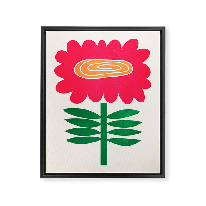 The Wildflower Framed Canvas Print Gallery Image 1