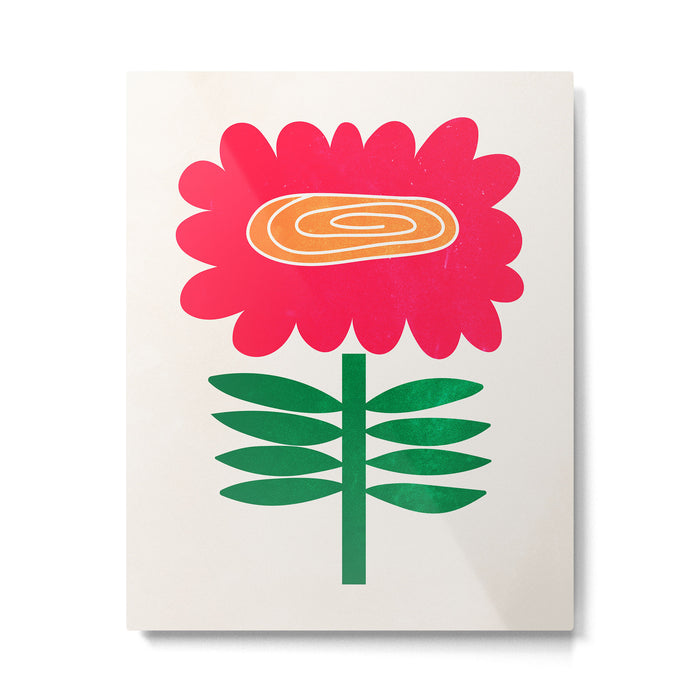 The Wildflower Metal Print Gallery Image 1