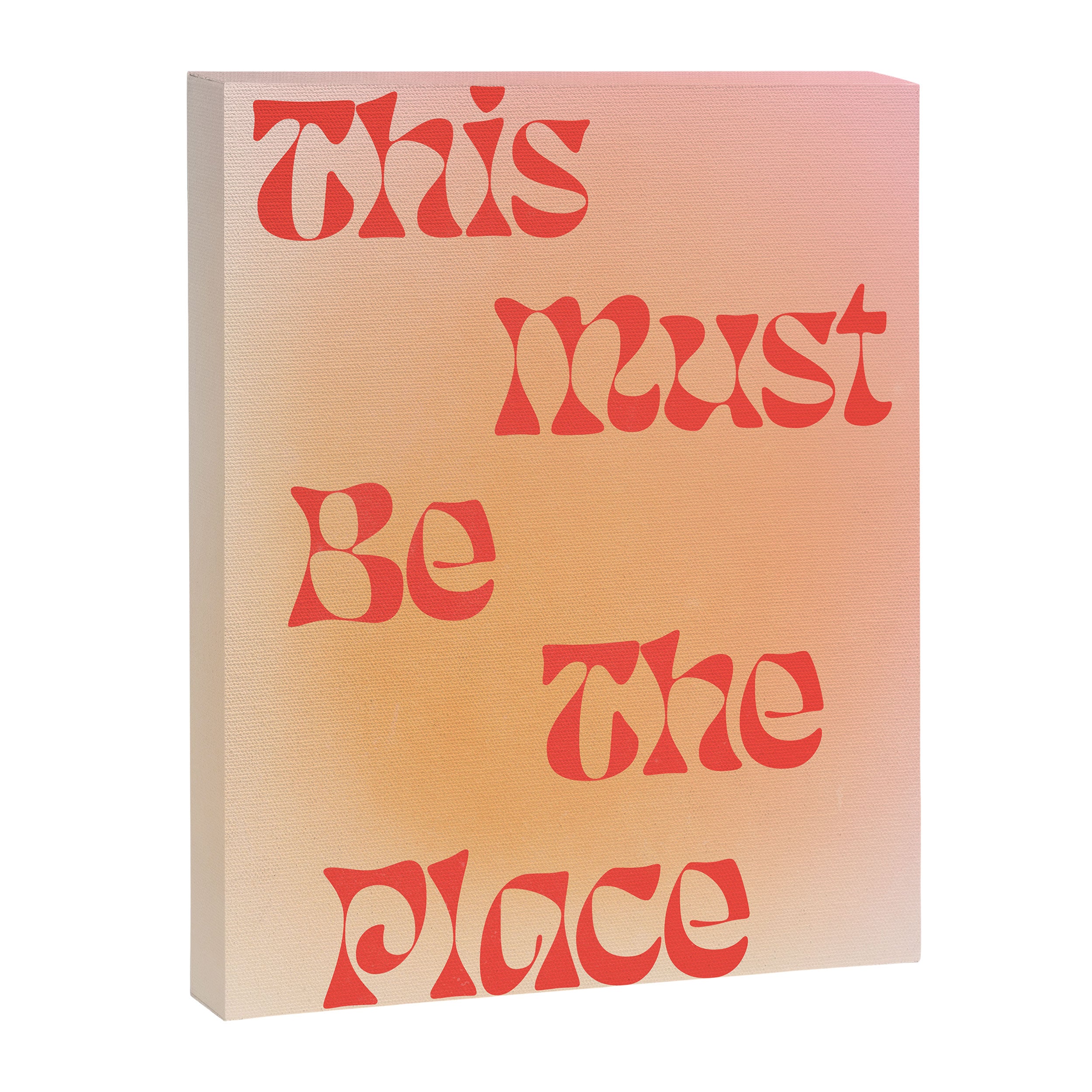 This Must Be The Place: Gradient Edition Canvas Print Gallery Image 6