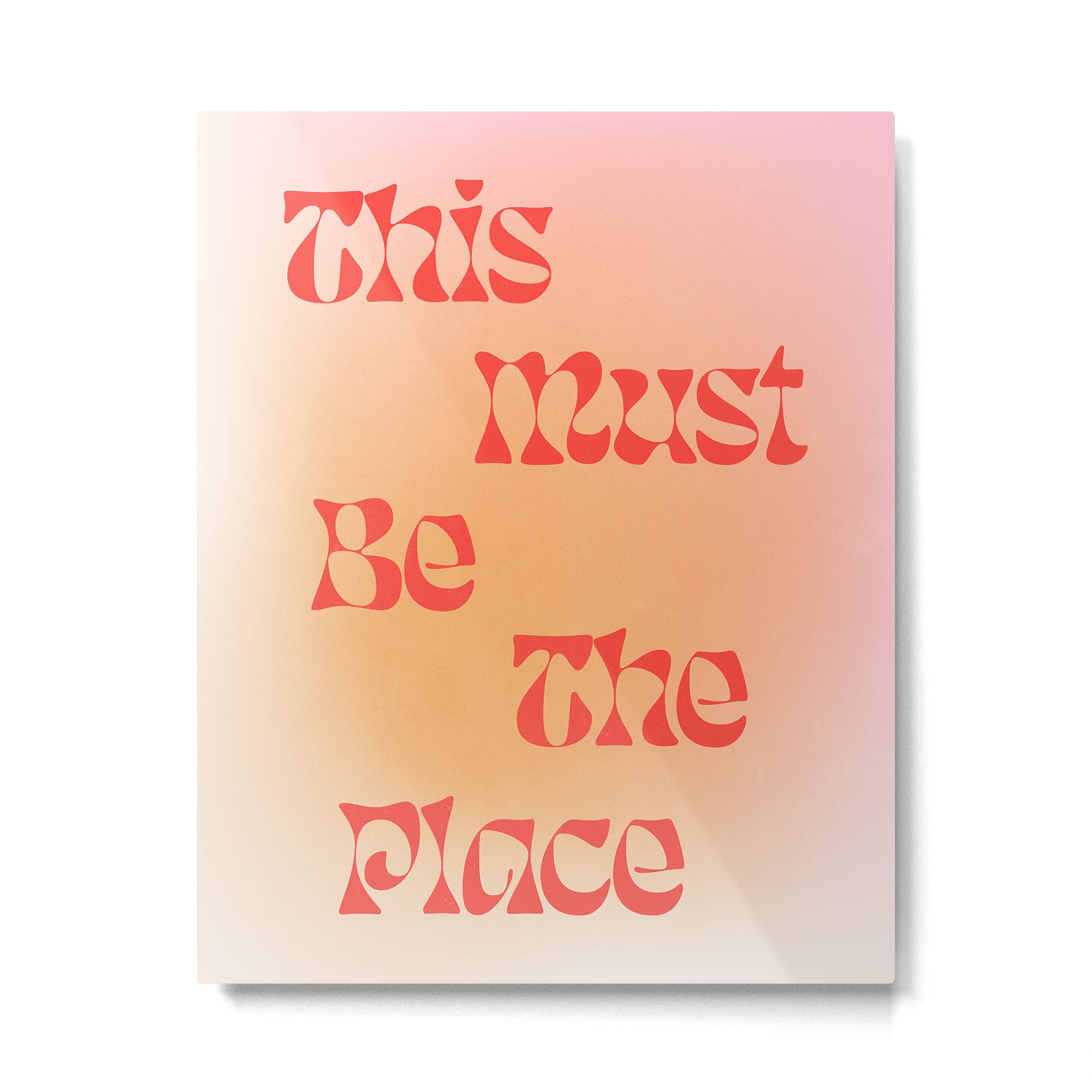 This Must Be The Place: Gradient Edition Metal Print Gallery Image 4