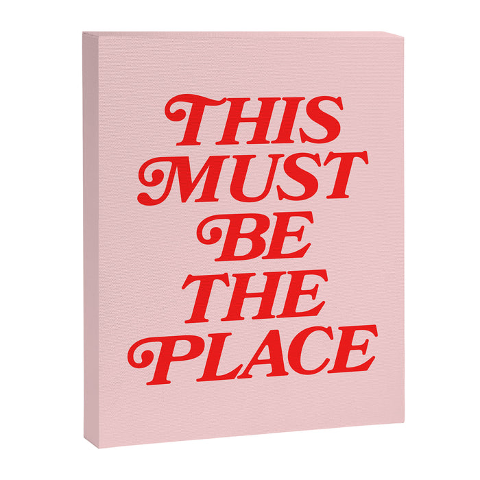 This Must Be The Place Canvas Print Gallery Image 1