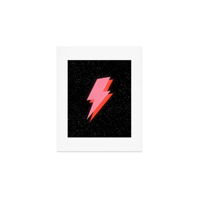 Thunderbolt: Glowing Astro Edition Art Print Gallery Image 1