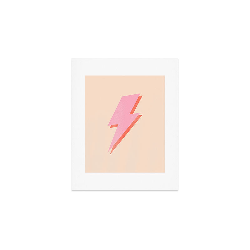 Thunderbolt: The Peach Edition Art Print Gallery Image 1