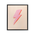 Thunderbolt: The Peach Edition Framed Canvas Print Gallery Image 6