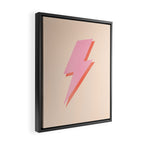 Thunderbolt: The Peach Edition Framed Canvas Print Gallery Image 2