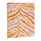 Tiger: PATTERN 07 | The Peach Edition Canvas Print Gallery Image 6