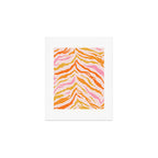 Tiger: PATTERN 07 | The Peach Edition Art Print Gallery Image 1