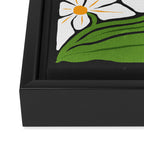 Trust the Process: Flower Market | Typography Edition 01 Framed Canvas Print Gallery Image 3