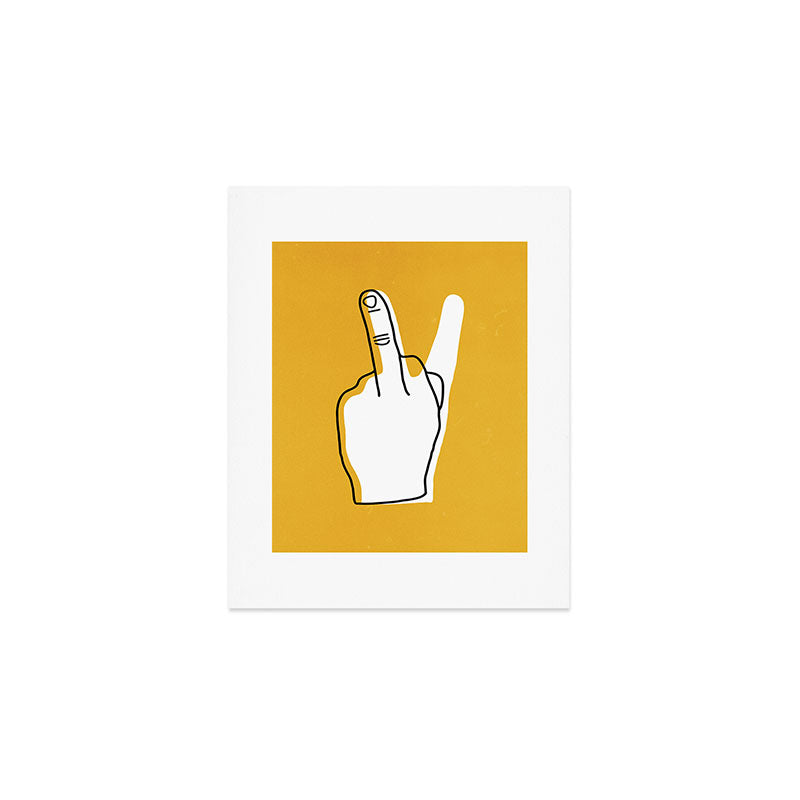 Two Moods Only Art Print Gallery Image 1