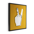 Two Moods Only Framed Canvas Print Gallery Image 2
