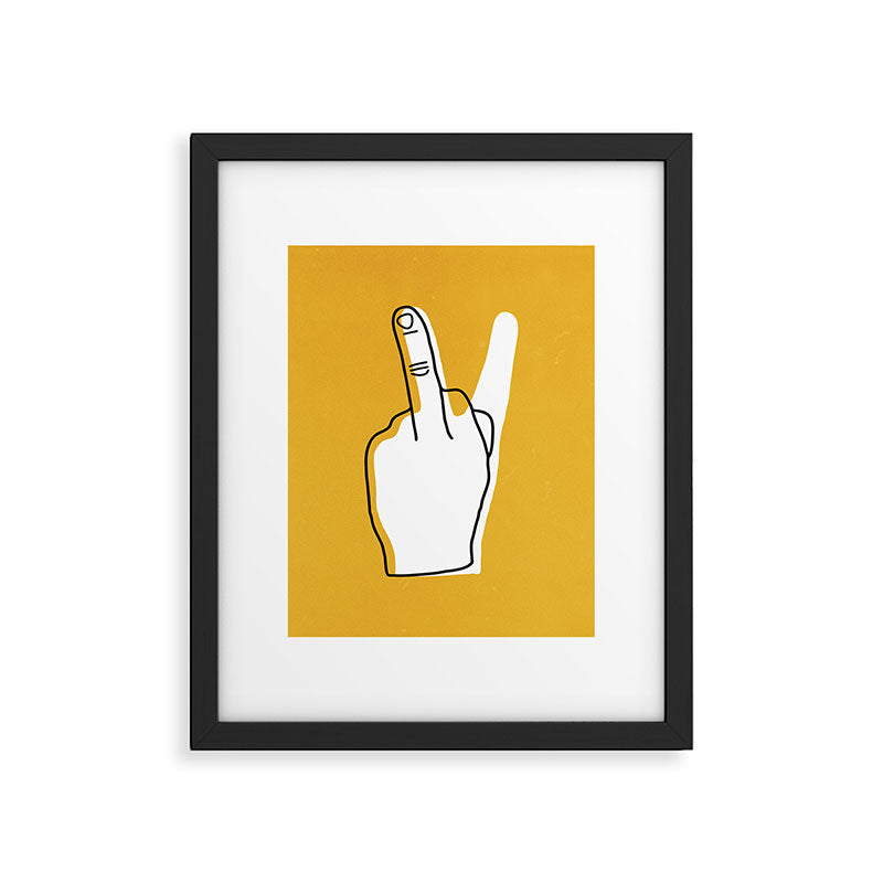 Two Moods Only Framed Art Print Gallery Image 5
