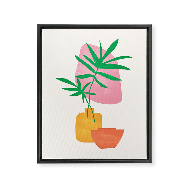 Vases & Stuff II Framed Canvas Print Gallery Image 6