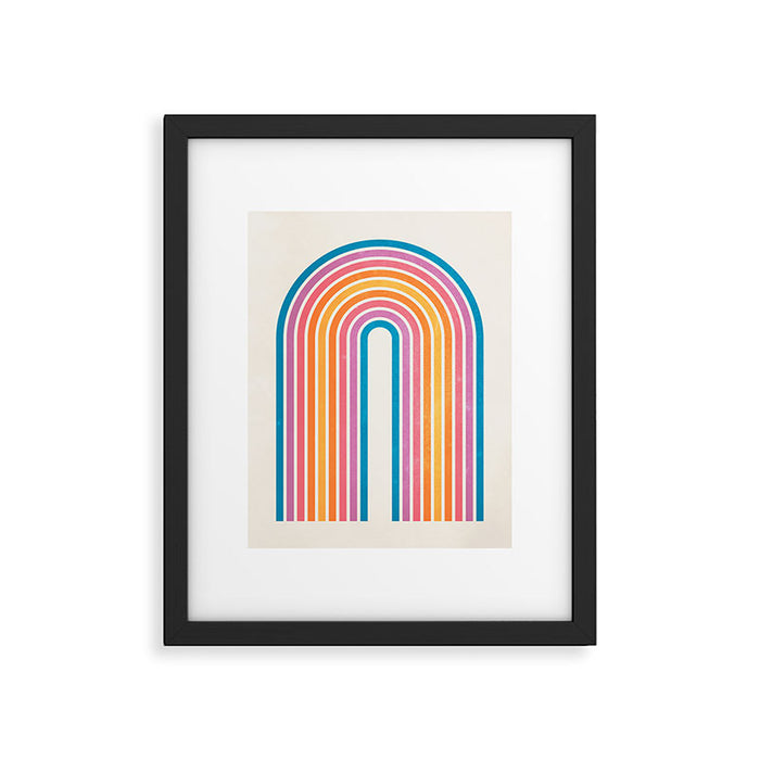 Vintage California Arch Framed Art Print Gallery Image 1