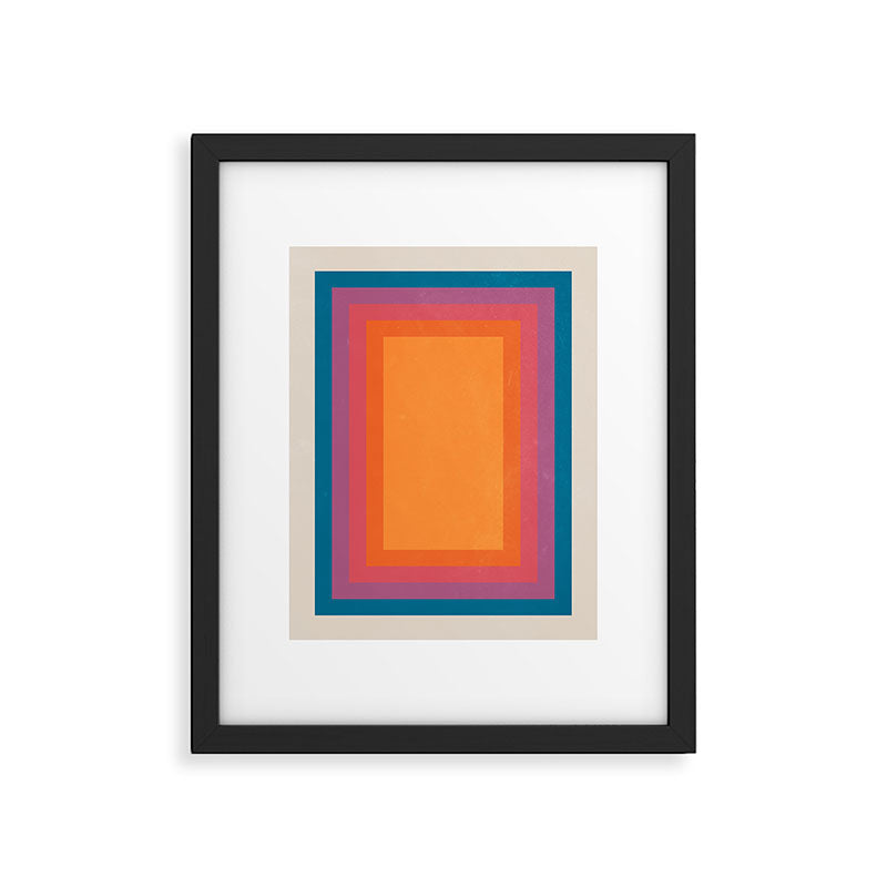 Vintage California Sun 02 Framed Art Print Gallery Image 6