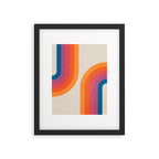 Vintage California Sun: Arches 02 Framed Art Print Gallery Image 5