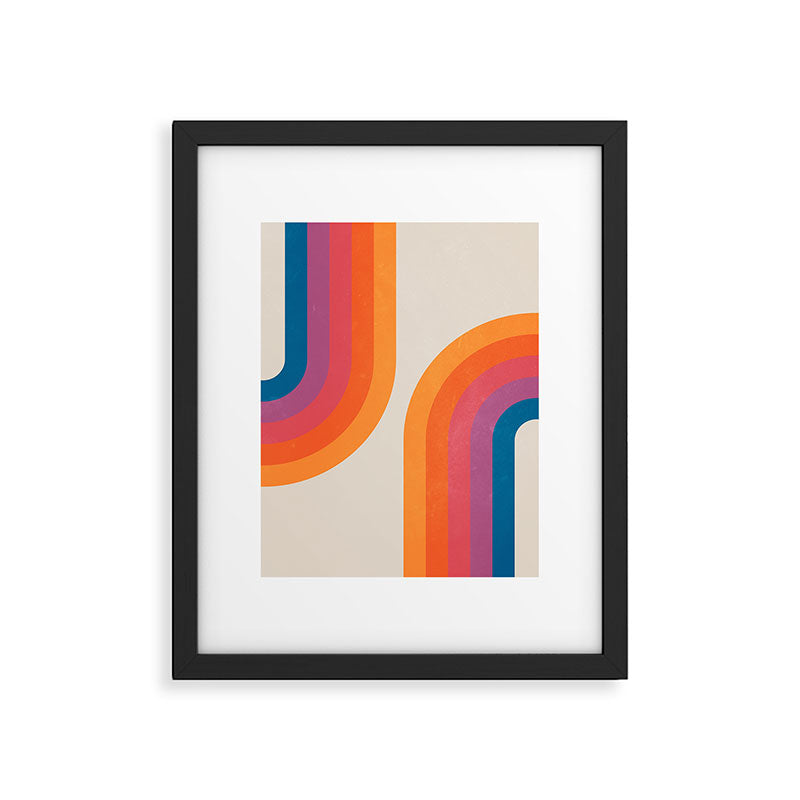 Vintage California Sun: Arches 02 Framed Art Print Gallery Image 5