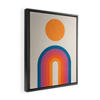 Vintage California Sun: Arches Framed Canvas Print Gallery Image 2