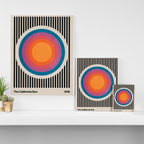 Vintage California Sun Canvas Print Gallery Image 3