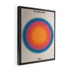 Vintage California Sun: Gradient Edition Framed Canvas Print Gallery Image 2