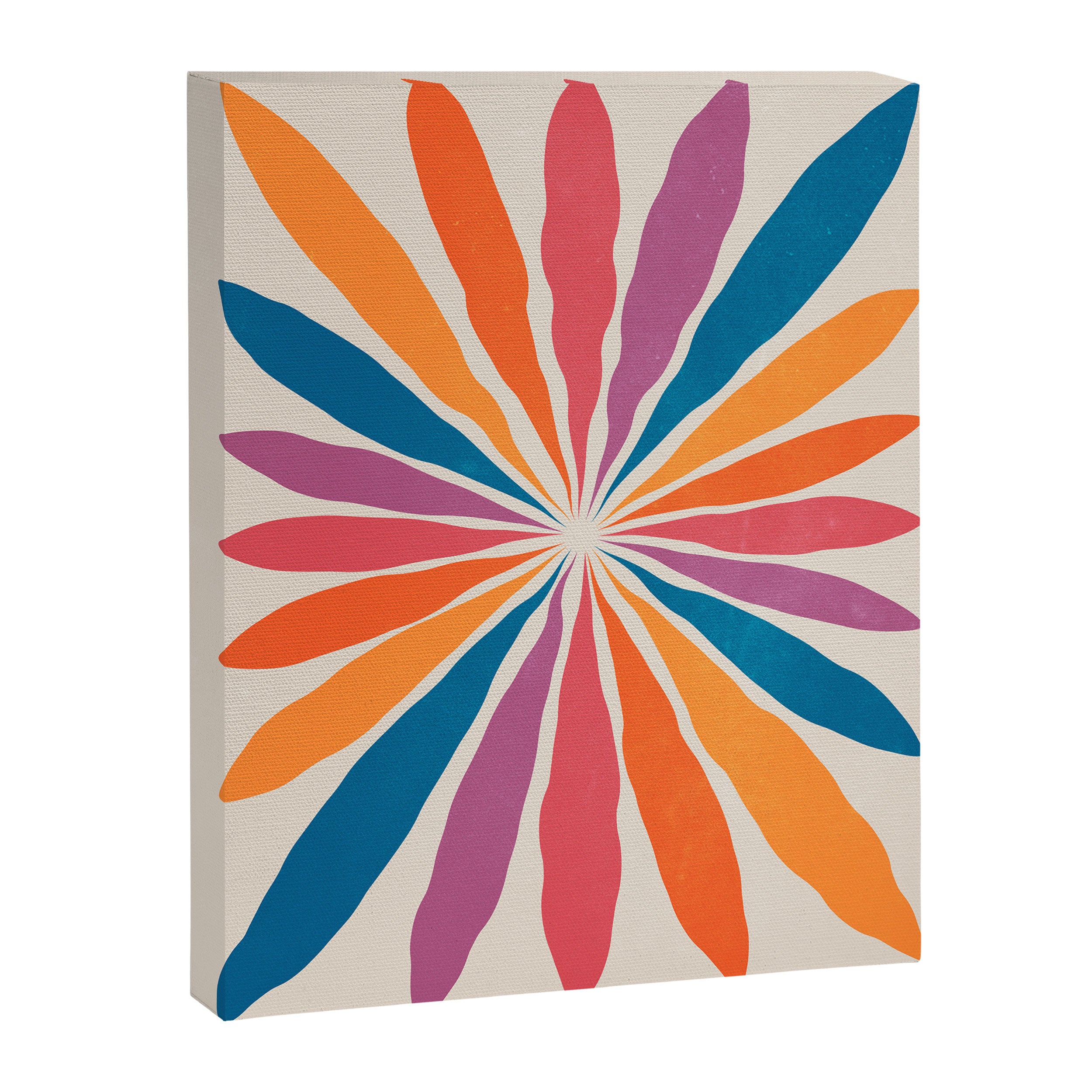 Vintage California Sun: Star Leaf Matisse Edition Canvas Print Gallery Image 6