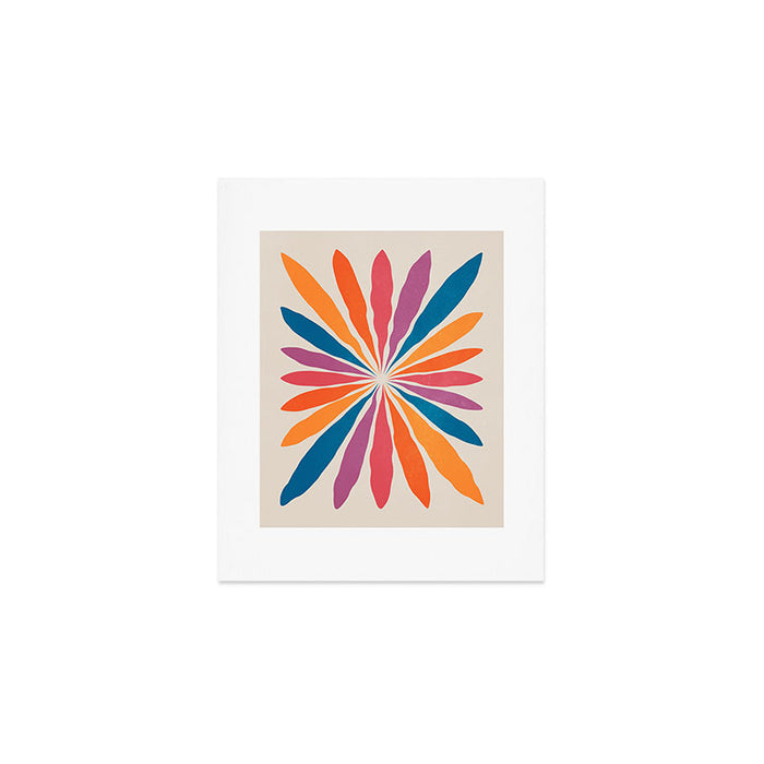Vintage California Sun: Star Leaf Matisse Edition Art Print Gallery Image 1