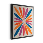 Vintage California Sun: Star Leaf Matisse Edition Framed Canvas Print Gallery Image 2