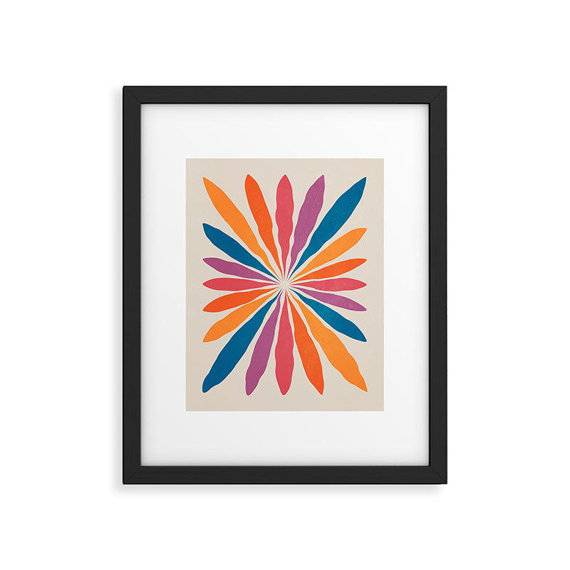 Vintage California Sun: Star Leaf Matisse Edition Framed Art Print Gallery Image 5