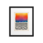 Vintage California Waves Framed Art Print Gallery Image 5