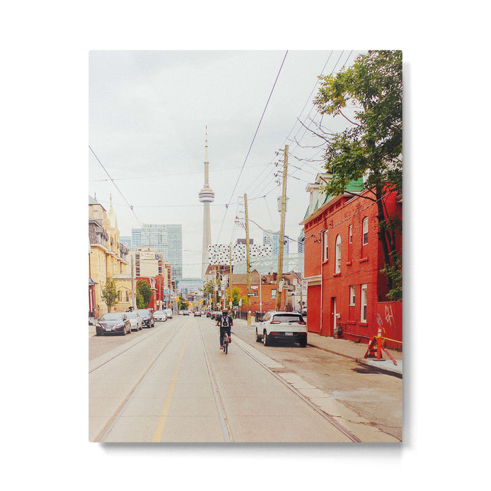 Vintage Toronto CN Tower Metal Print Gallery Image 1