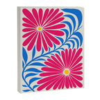 Viva Magenta Daisies Canvas Print Gallery Image 6
