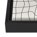 Warp Grid: Off-White Day Edition Framed Canvas Print Gallery Image 3