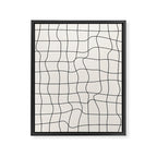 Warp Grid: Off-White Day Edition Framed Canvas Print Gallery Image 6