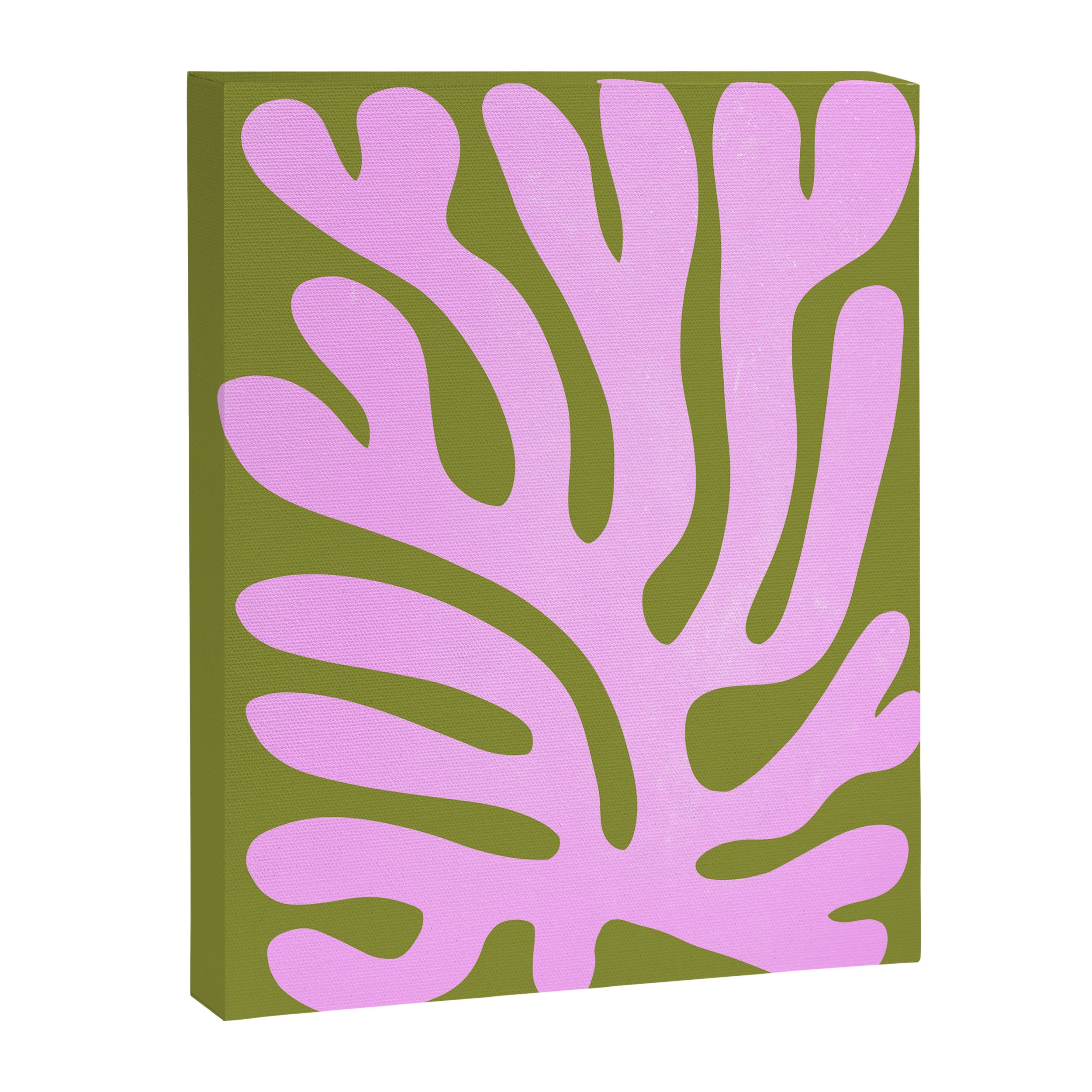 Wasabi & Lavender: Matisse Paper Cutouts 05 Canvas Print Gallery Image 6